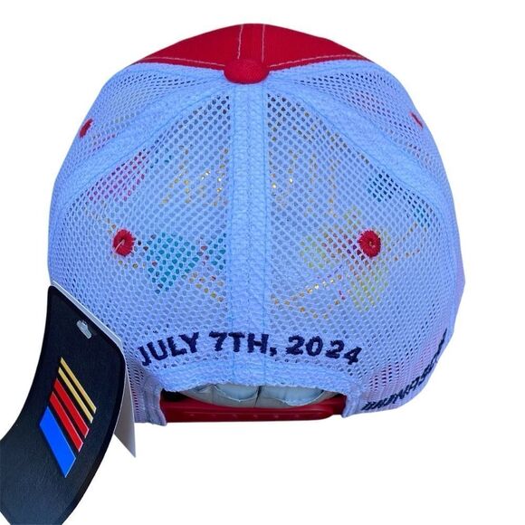NWT New NASCAR Chicago Street Race Grant Park 165 Red/White Baseball Cap/Hat OS - Picture 5 of 10